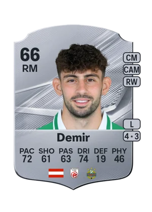 Demir - 66 - Rare EA FC 27 card