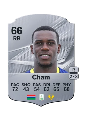 Cham - 66 - Rare EA FC 27 card