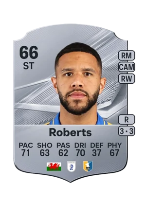 Roberts - 66 - Rare EA FC 27 card
