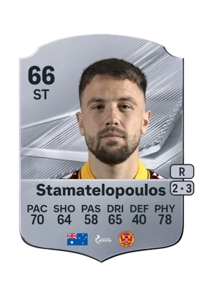 Stamatelopoulos - 66 - Rare EA FC 27 card