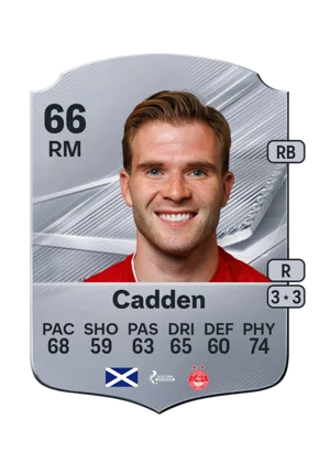 Cadden - 66 - Rare EA FC 27 card