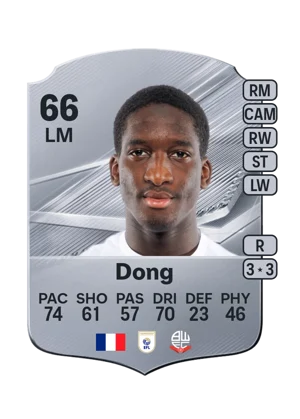 Dong - 66 - Rare EA FC 27 card