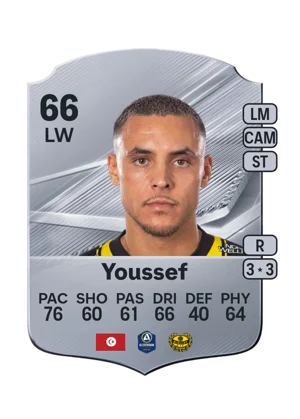 Youssef - 66 - Rare EA FC 27 card