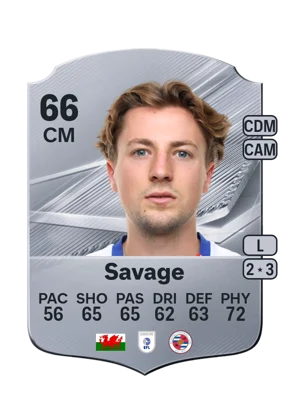 Savage - 66 - Rare EA FC 27 card