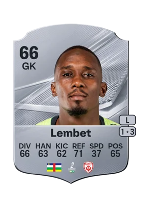 Lembet - 66 - Rare EA FC 27 card