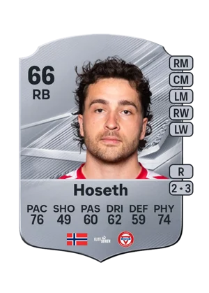 Hoseth - 66 - Rare EA FC 27 card