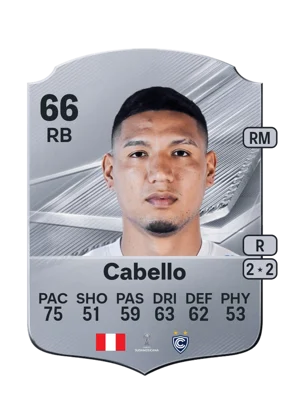 Cabello - 66 - Rare EA FC 27 card