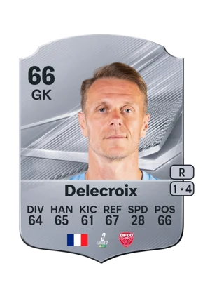 Delecroix - 66 - Rare EA FC 27 card