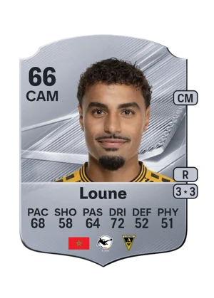 Loune - 66 - Rare EA FC 27 card