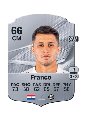 Franco - 66 - Rare EA FC 27 card