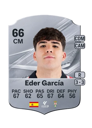 Eder García - 66 - Rare EA FC 27 card