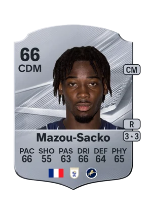 Mazou-Sacko - 66 - Rare EA FC 27 card