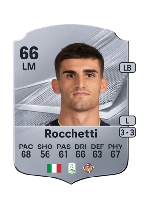 Rocchetti - 66 - Rare EA FC 27 card