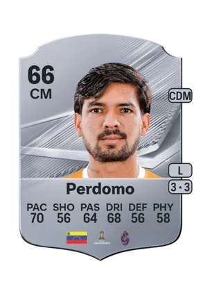 Perdomo - 66 - Rare EA FC 27 card