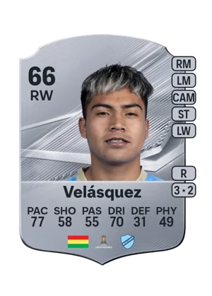 Velásquez - 66 - Rare EA FC 27 card