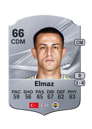 Elmaz - 66 - Rare EA FC 27 card
