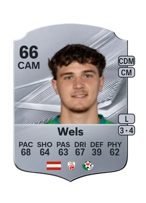 Wels - 66 - Rare EA FC 27 card