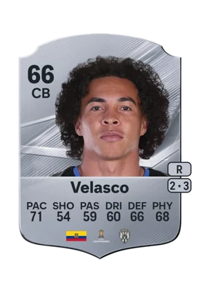 Velasco - 66 - Rare EA FC 27 card