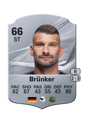 Brünker - 66 - Rare EA FC 27 card