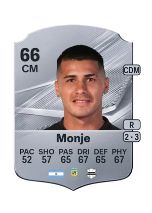 Monje - 66 - Rare EA FC 27 card