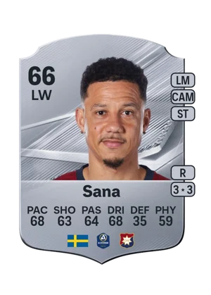 Sana - 66 - Rare EA FC 27 card