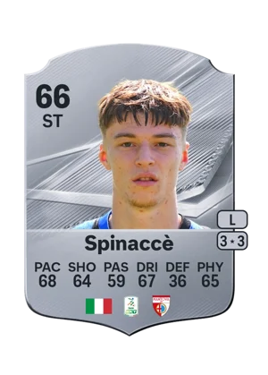 Spinaccè - 66 - Rare EA FC 27 card