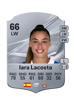 Iara Lacosta - 66 - Rare EA FC 27 card