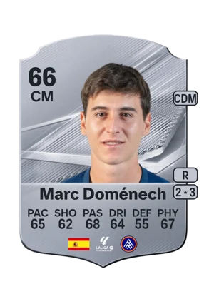 Marc Doménech - 66 - Rare EA FC 27 card