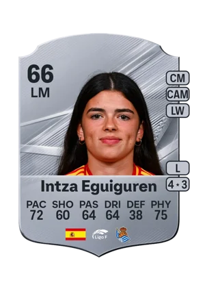 Intza Eguiguren - 66 - Rare EA FC 27 card