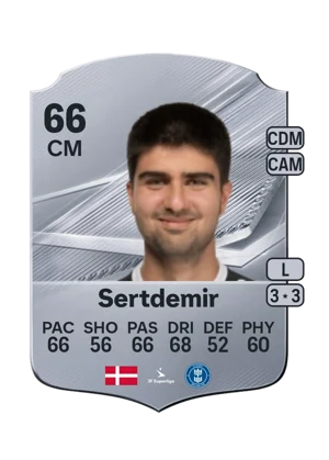 Sertdemir - 66 - Rare EA FC 27 card