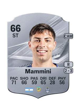 Mammini - 66 - Rare EA FC 27 card