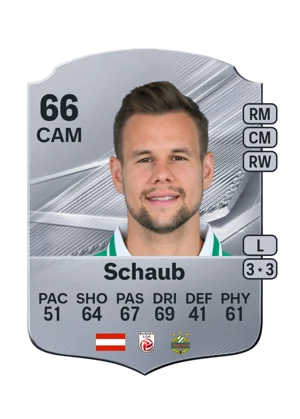 Schaub - 66 - Rare EA FC 27 card