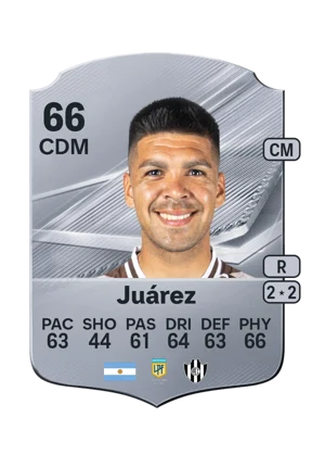 Juárez - 66 - Rare EA FC 27 card
