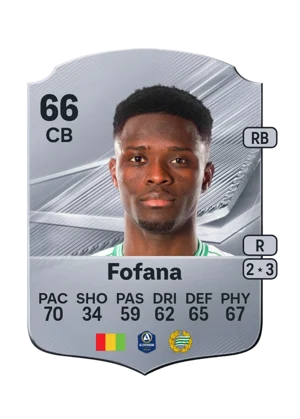 Fofana - 66 - Rare EA FC 27 card