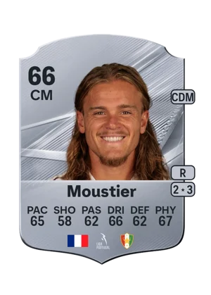 Moustier - 66 - Rare EA FC 27 card