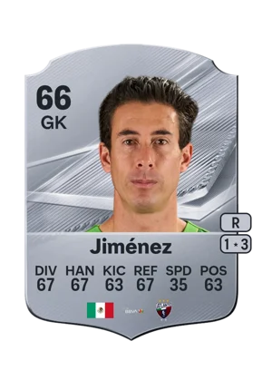 Jiménez - 66 - Rare EA FC 27 card