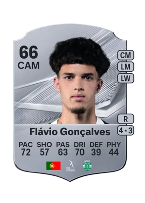Flávio Gonçalves - 66 - Rare EA FC 27 card