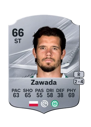 Zawada - 66 - Rare EA FC 27 card