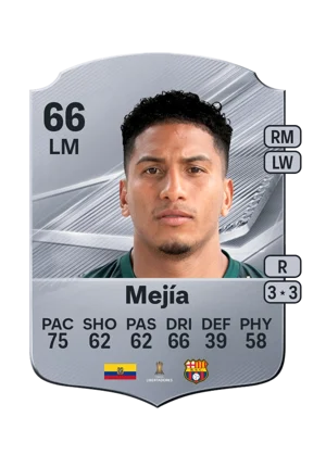 Mejía - 66 - Rare EA FC 27 card