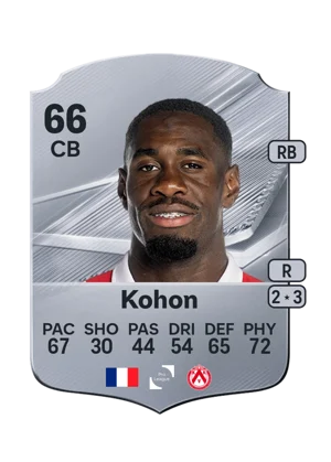 Kohon - 66 - Rare EA FC 27 card