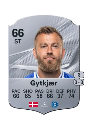 Gytkjær - 66 - Rare EA FC 27 card