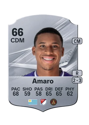 Amaro - 66 - Rare EA FC 27 card