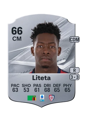 Liteta - 66 - Rare EA FC 27 card