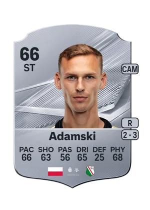 Adamski - 66 - Rare EA FC 27 card