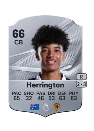 Herrington - 66 - Rare EA FC 27 card
