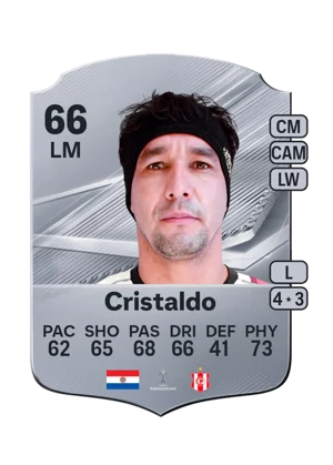 Cristaldo - 66 - Rare EA FC 27 card