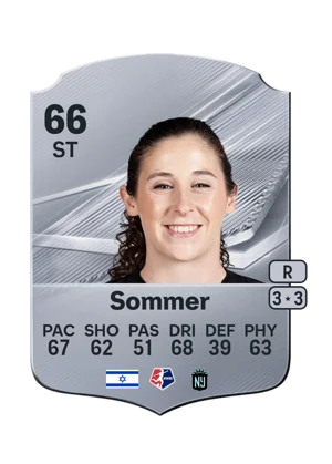 Sommer - 66 - Rare EA FC 27 card