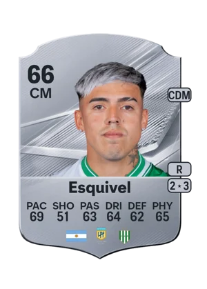 Esquivel - 66 - Rare EA FC 27 card