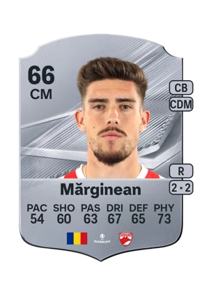 Mărginean - 66 - Rare EA FC 27 card