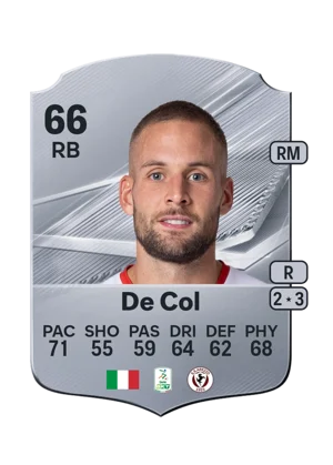 De Col - 66 - Rare EA FC 27 card